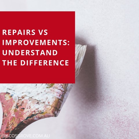 repairs vs improvements